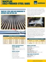 Macplus® Cold-Finished Bars Brochure